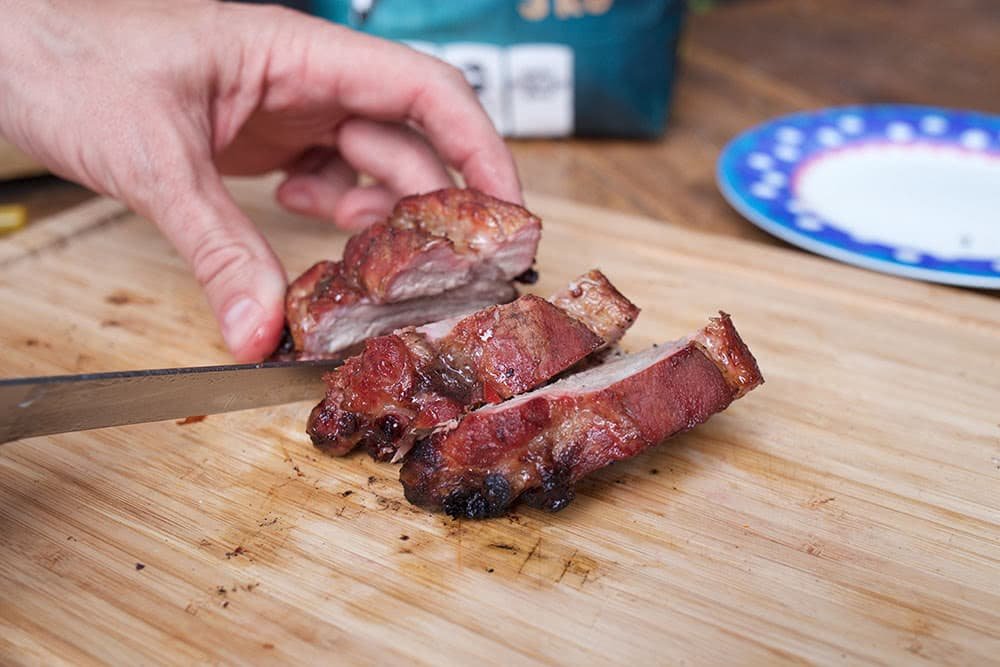 Cola gemarineerde spareribs