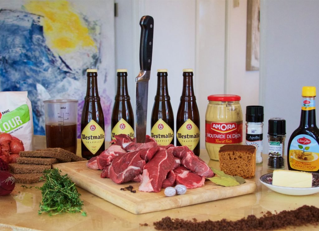 Antwerpse stoofpot van rundvlees en Westmalle Tripel