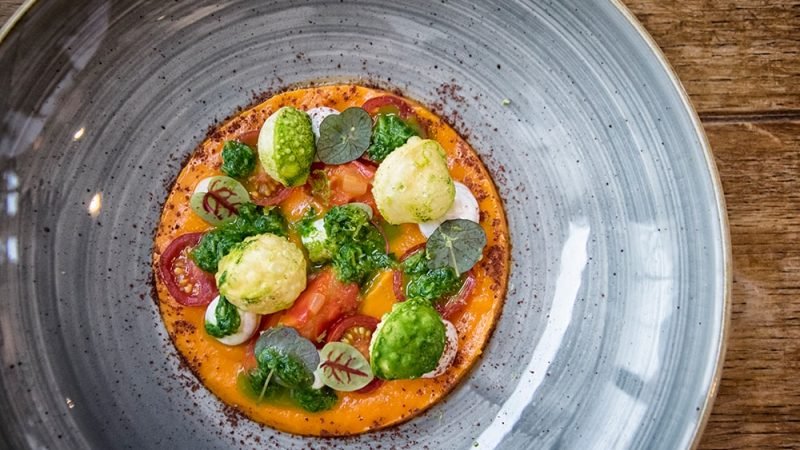 zoete aardappel puree