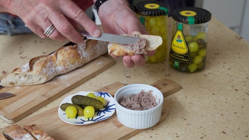 Rillettes van ganzenvlees