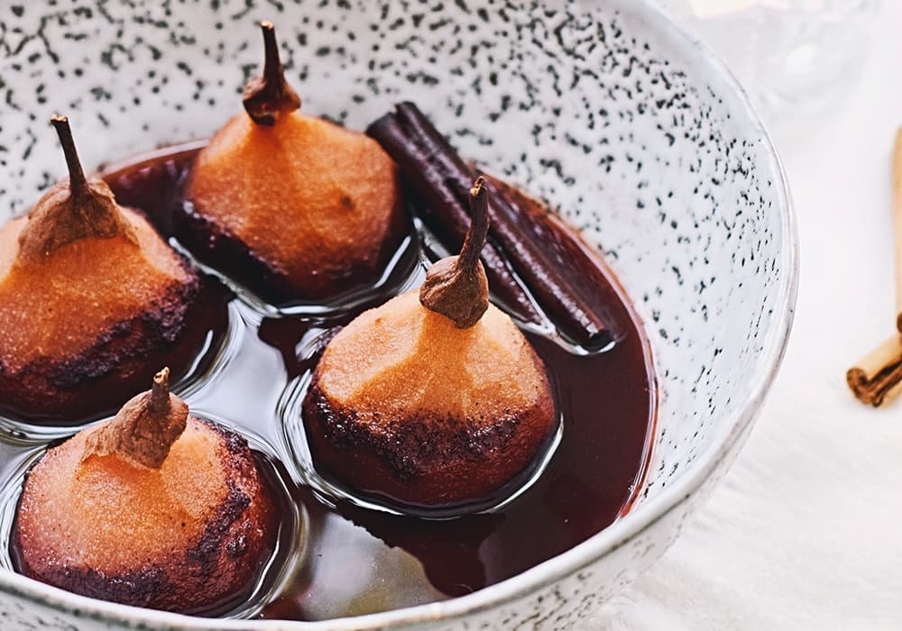 Stoofpeertjes maken zonder suiker of alcohol