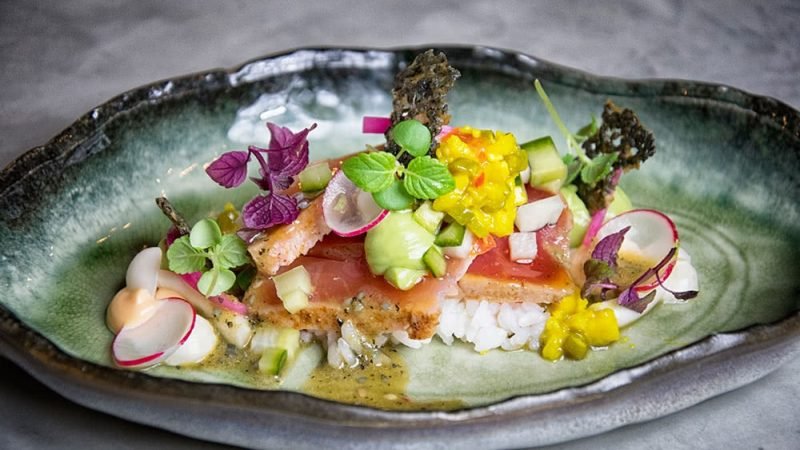 Poké bowl met tonijn