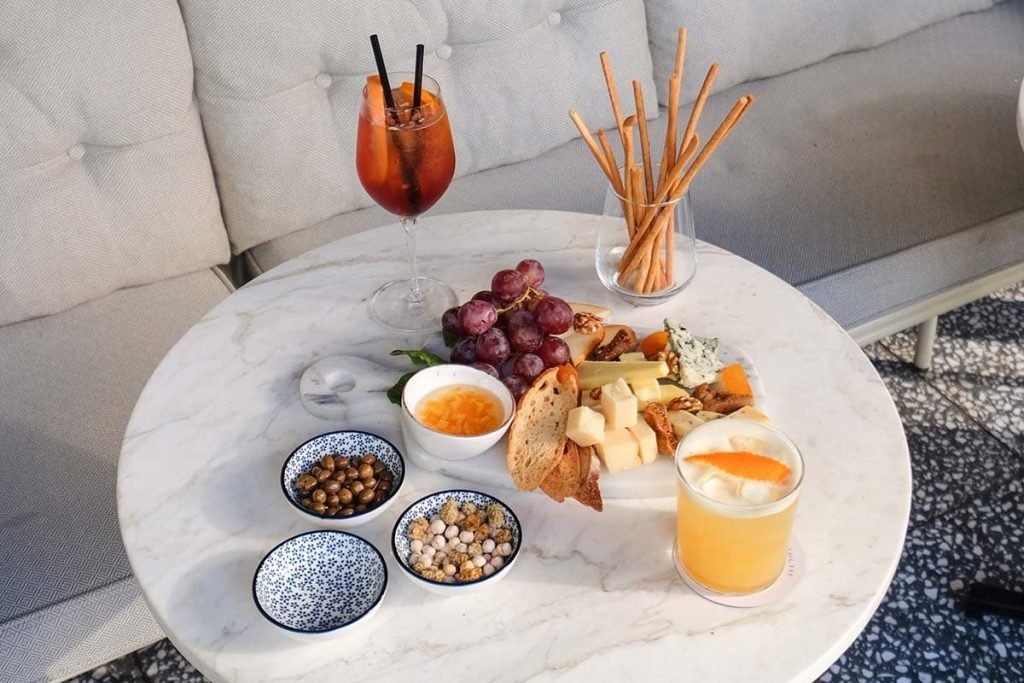 Italiaanse borrelplank