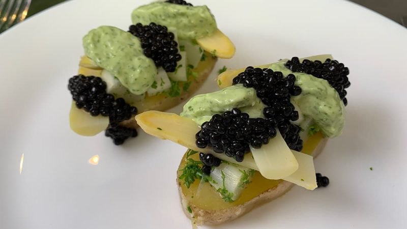 Witte asperges koken