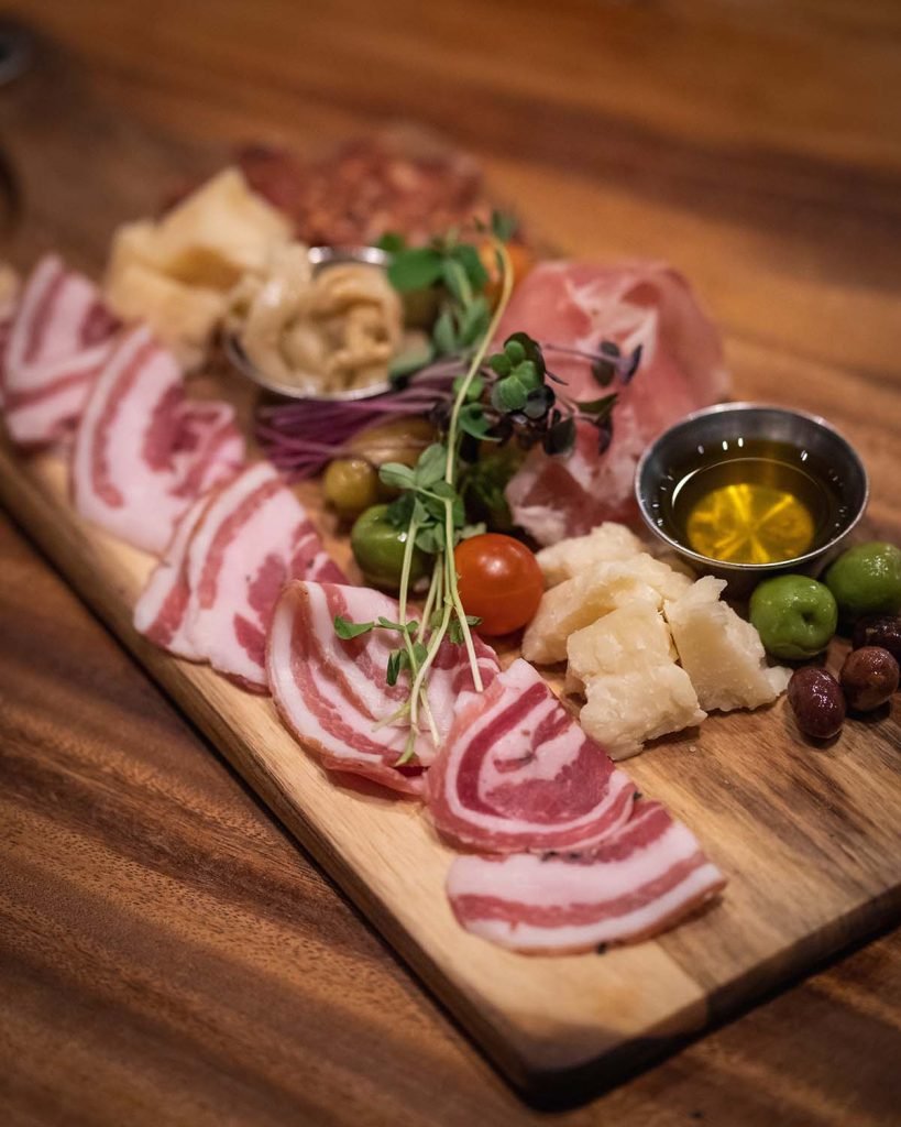 Wijnproeverij met eten