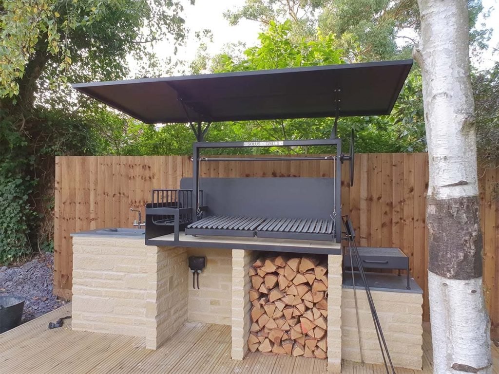 Argentijnse asado grill