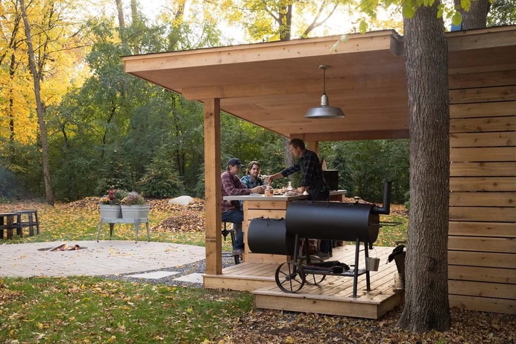 Chillen in je rookhut