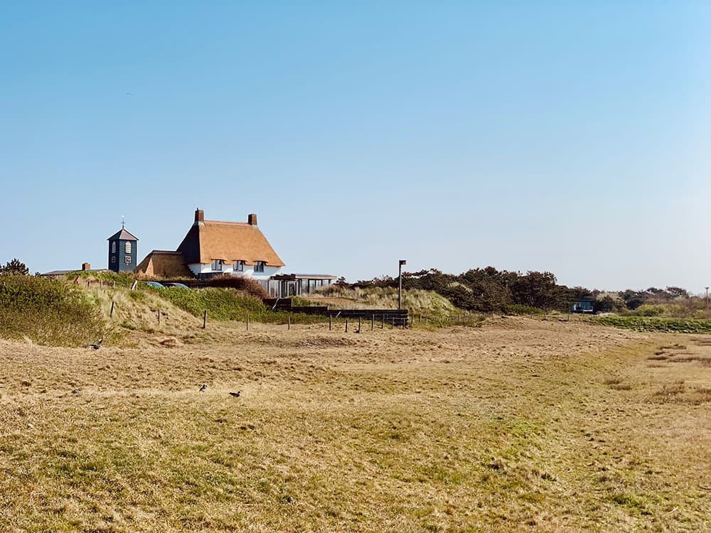 Callantsoog badplaats kerkje
