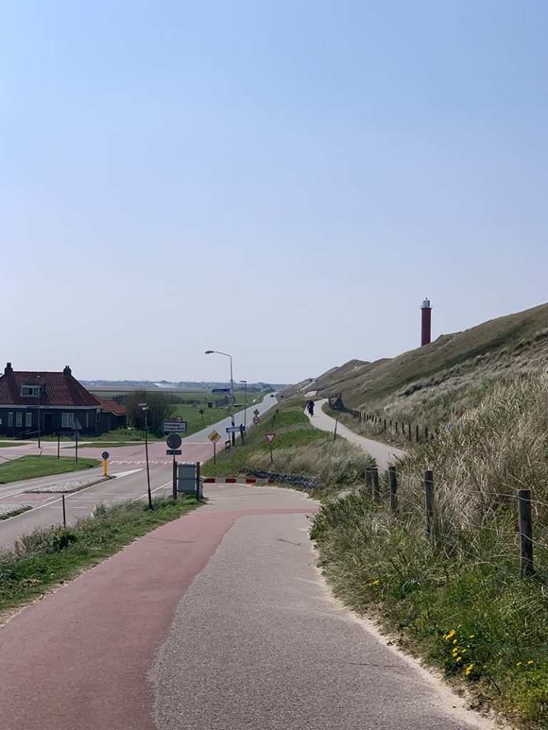 Julianadorp aan Zee fietspaden langs de duinen