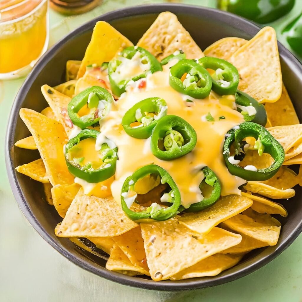 Stap 4. Eindig met vers gesneden jalapenos en ui