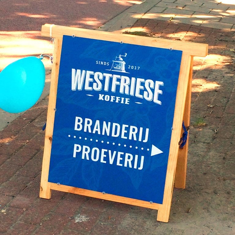 Westfriese Koffie Wognum bewegwijzering 768x768