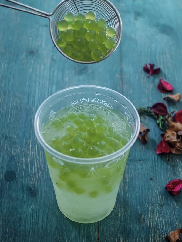 Bubble tea met frisdrank