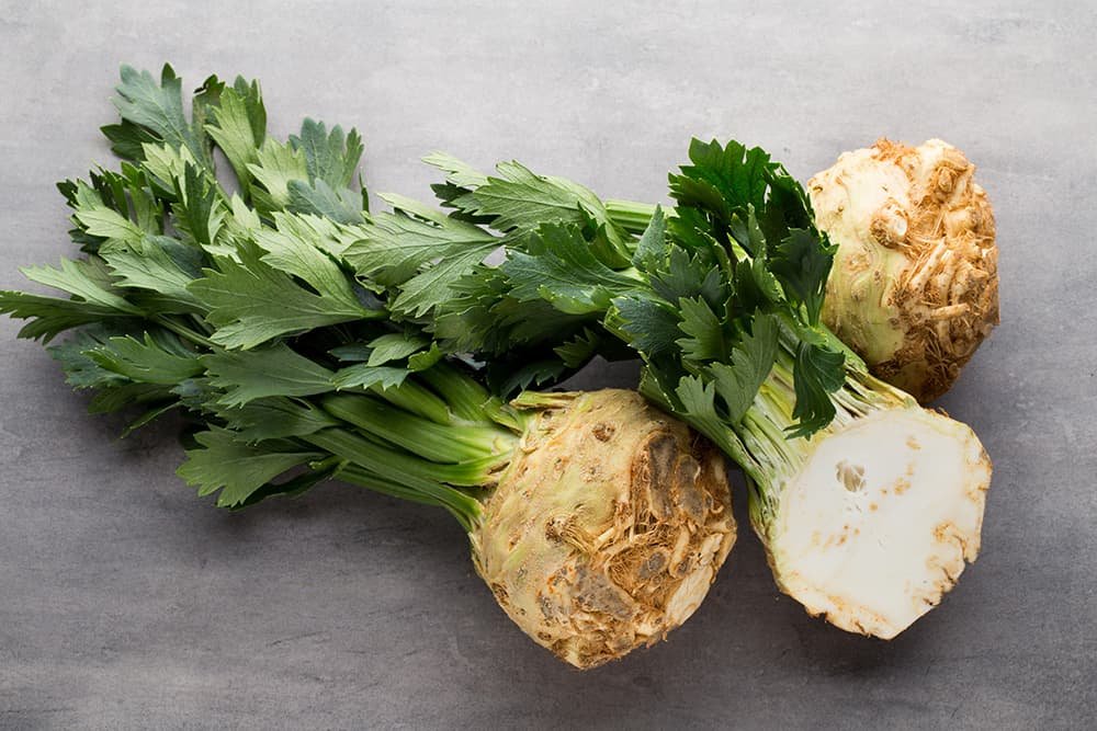 Knolselderij is een veelzijdige groenten