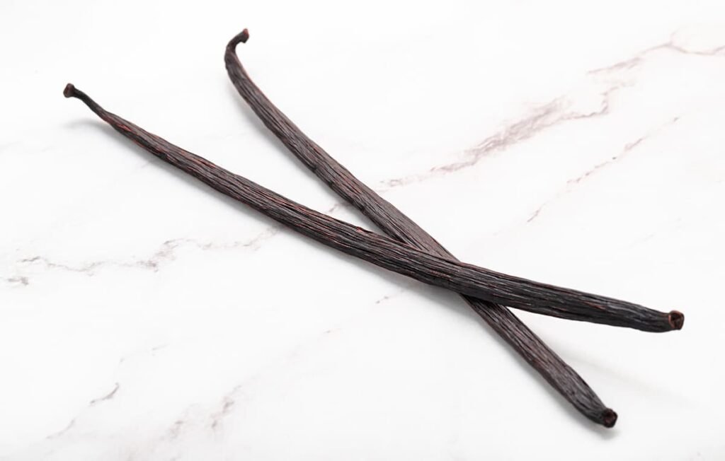 Gedroogde vanille stokjes