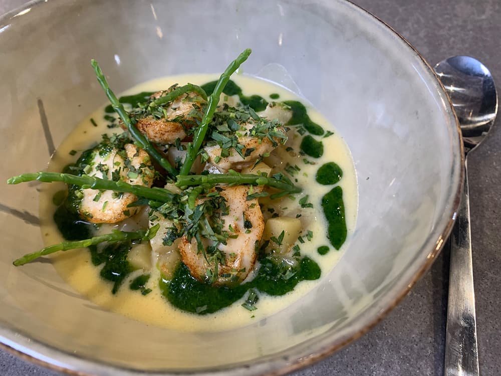 Snoekbaars wangen recept