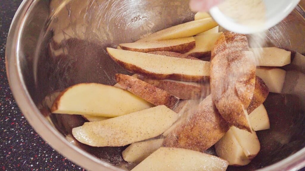 Aardappelen in de oven kruiden