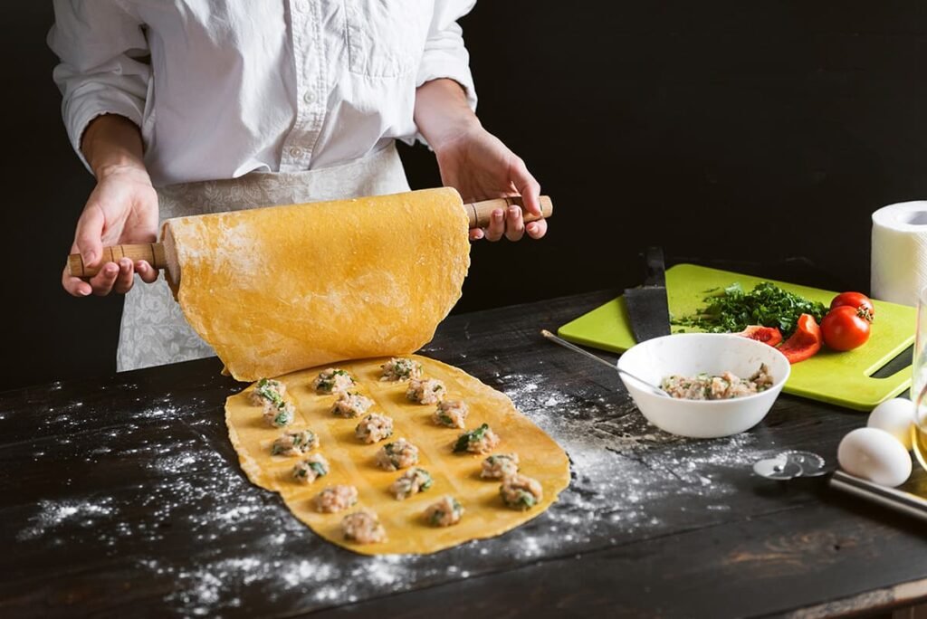 Verse ravioli maken
