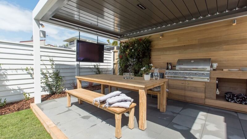 Aluminium buitenkeuken