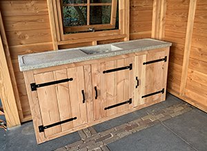 Buitenkeuken overdekt