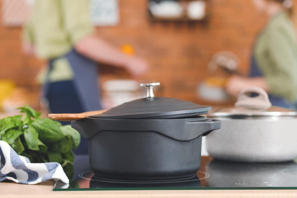 Gietijzeren braadpan