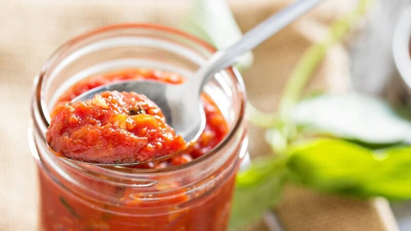 pastasaus van verse tomaten