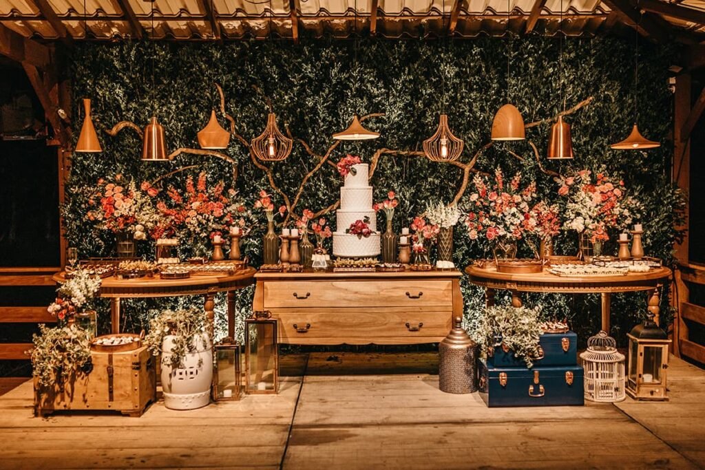 Dessert tafel tuinfeest organiseren