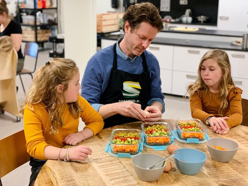 Veilig koken met kinderen