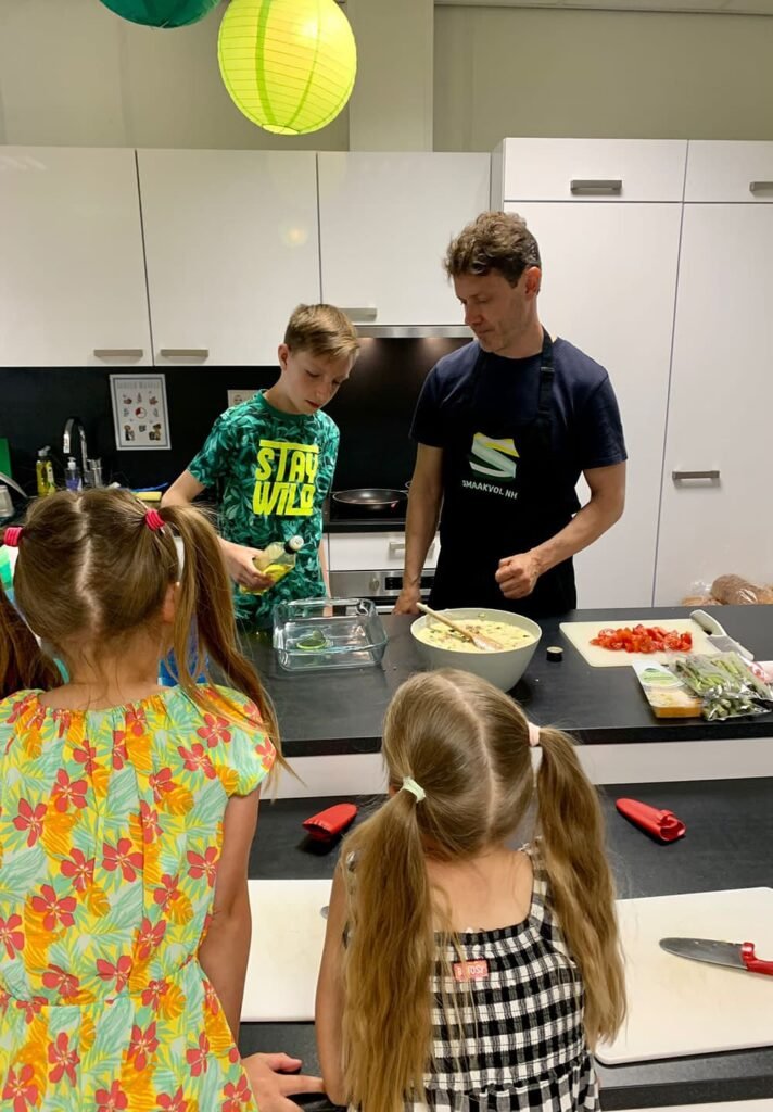 Veilig koken met kinderen samen leren