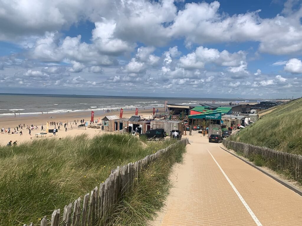 Bloemendaal aan Zee strandafgang
