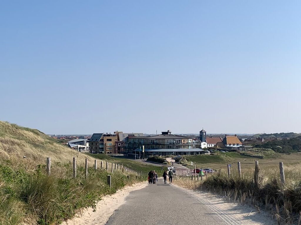 Callantsoog strand in Noord-Holland