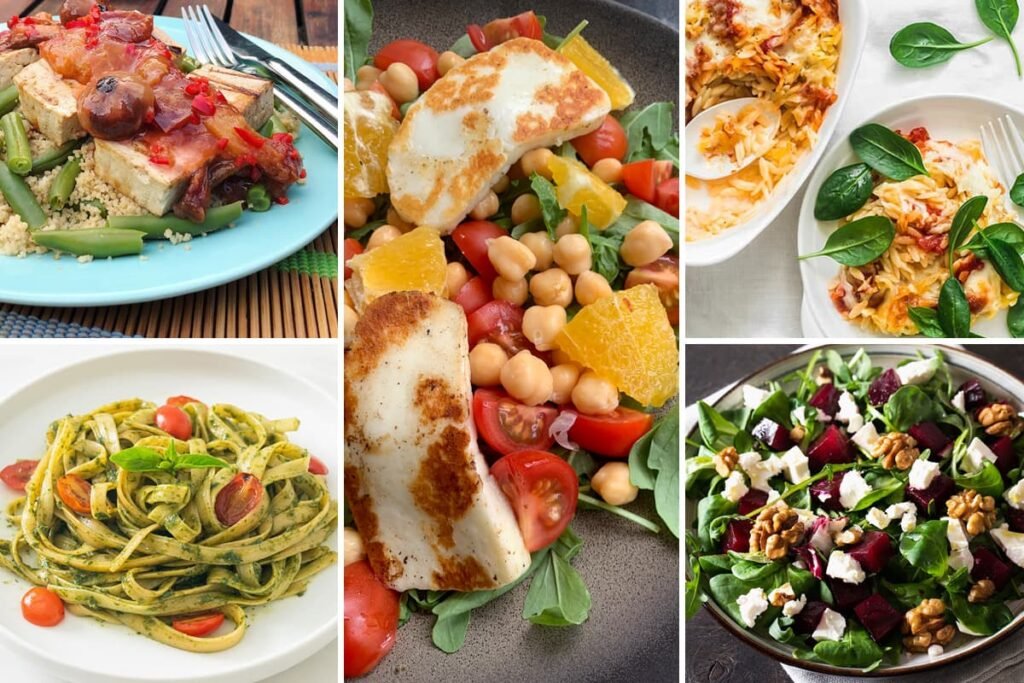 Vegetarisch weekmenu