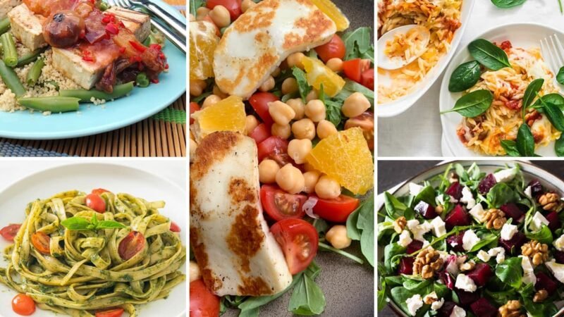 Vegetarisch weekmenu