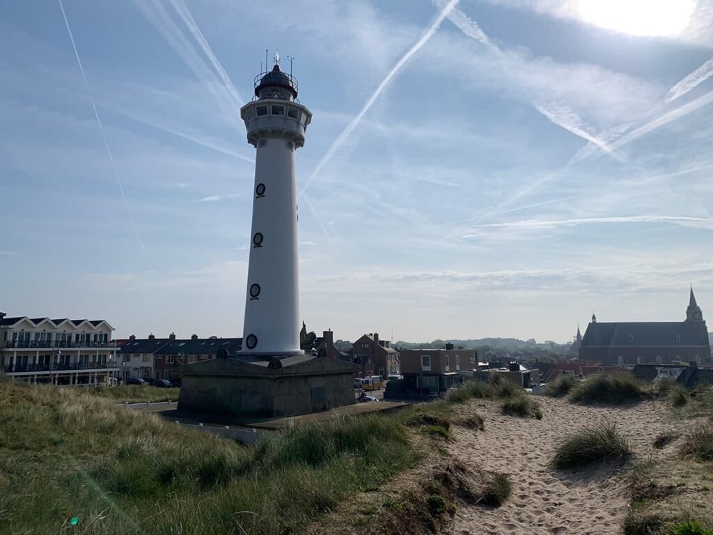 Vuurtoren in Egmond aan Zee