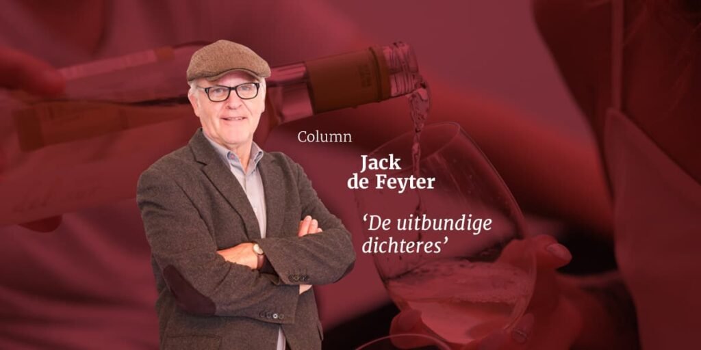 De uitbundige dichteres