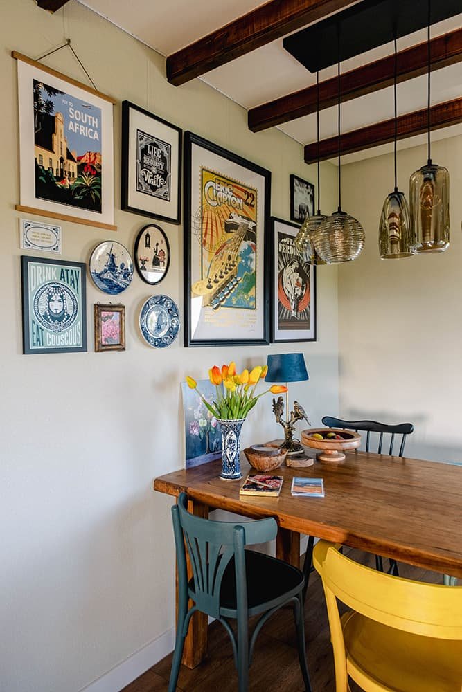 Overnachten in Noord-Holland oosterveld 20 eettafel