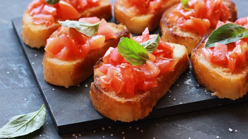 Bruschetta con pomodoro