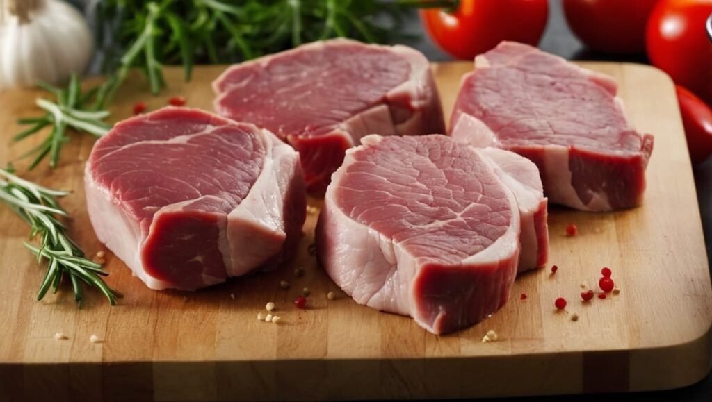 Rauwe varkensfiletlapjes