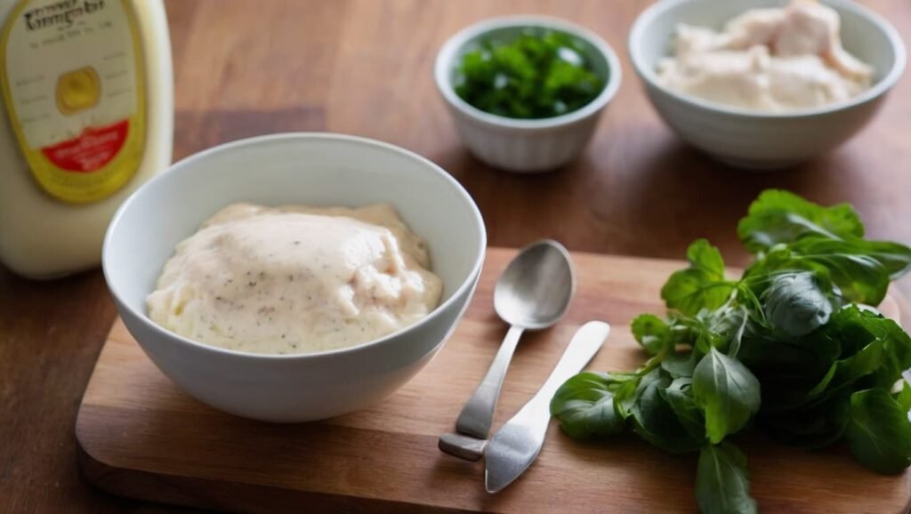 Home made citroen yoghurt marinade