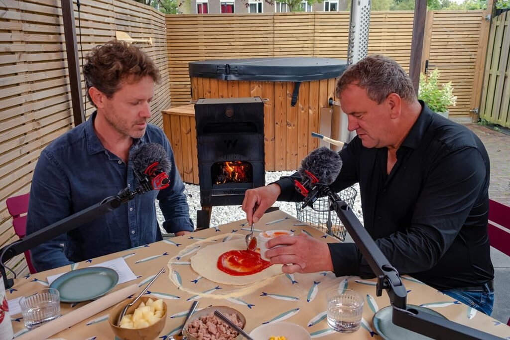 Pizza maken met Marcel Sijmons