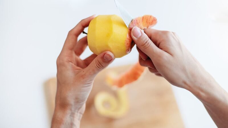 Waarom fruit schillen