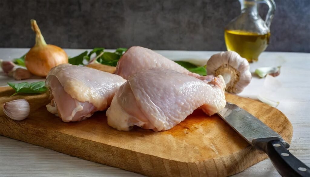 Laat de kip op kamertemperatuur komen