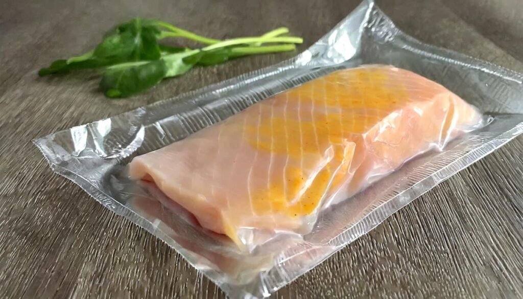 Vacuum verpakte kipfilet