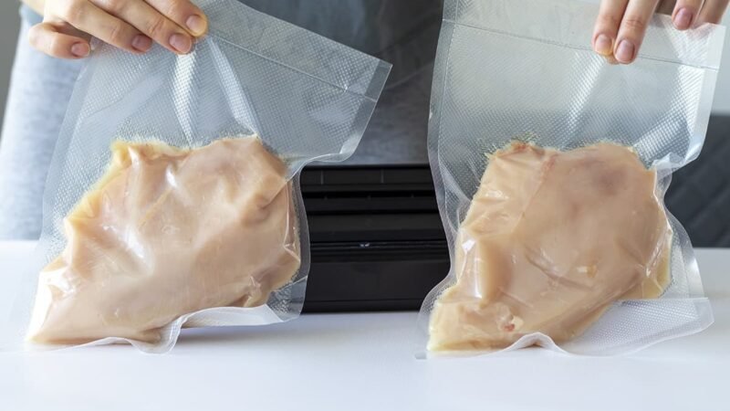 Gevacumeerde kipfilet sous vide