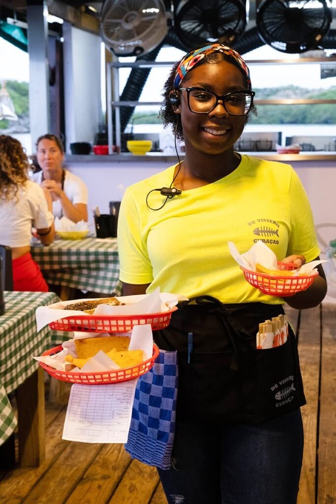 Serveerster van de Visserij