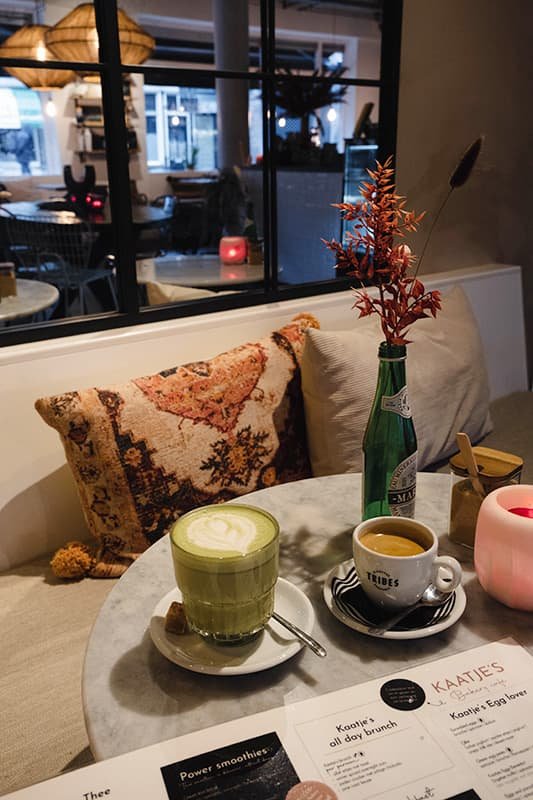 Kaatjes bakery cafe koffie en matcha