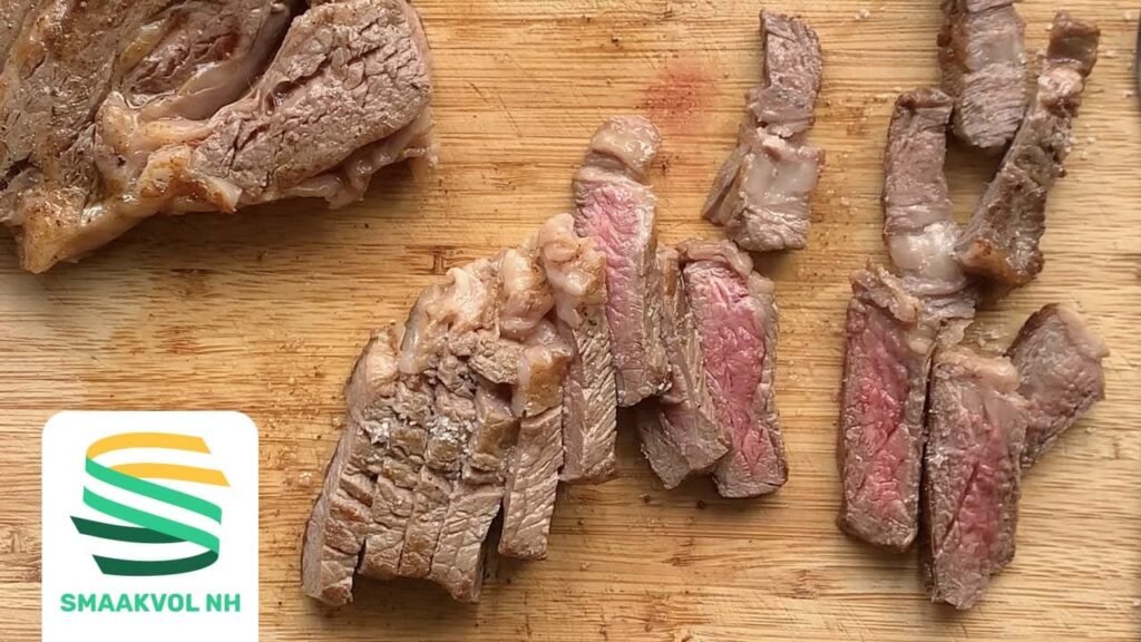 Riblap bakken als biefstuk is snel makkelijk eten