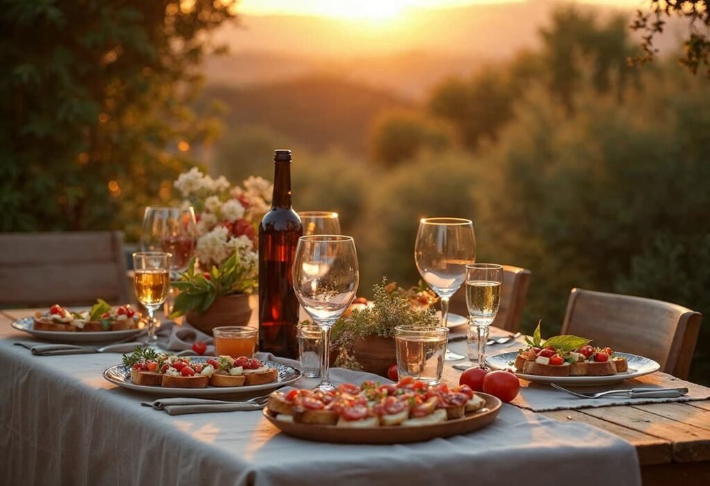 Tafel dekken als een Italiaan