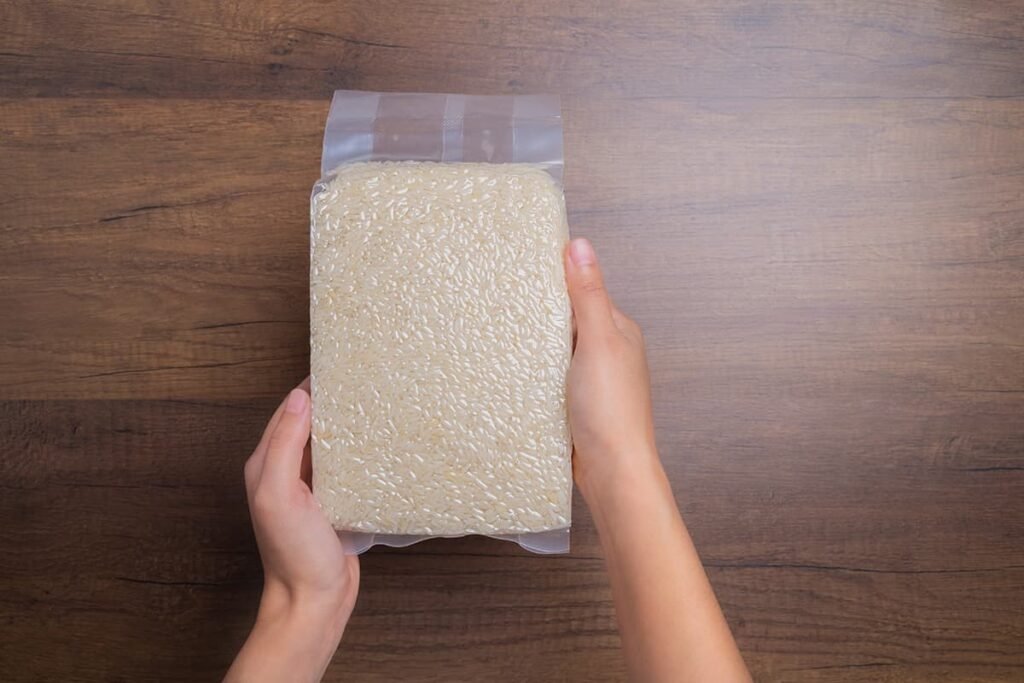 Vacuümverpakte orzo is het beste