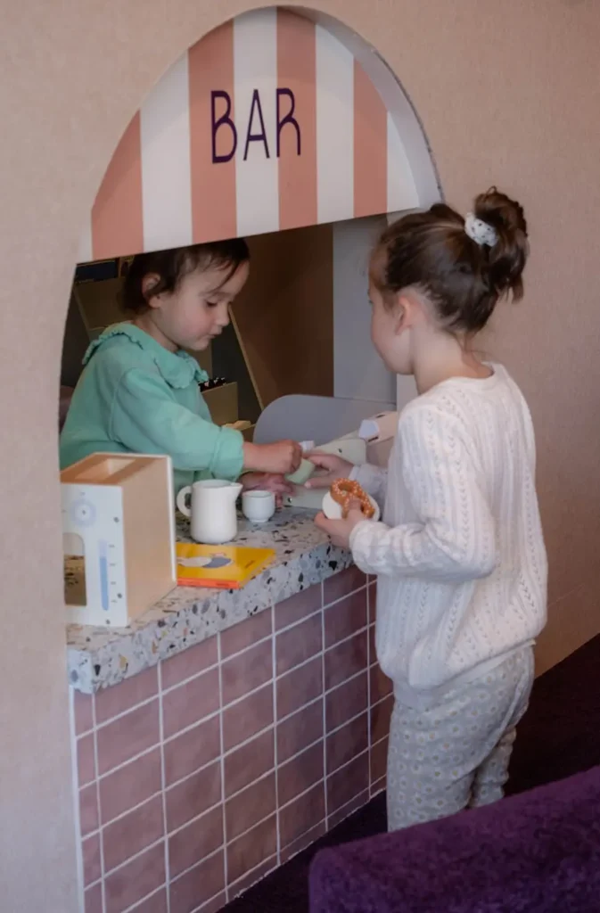 Restaurantje spelen bij Bliss